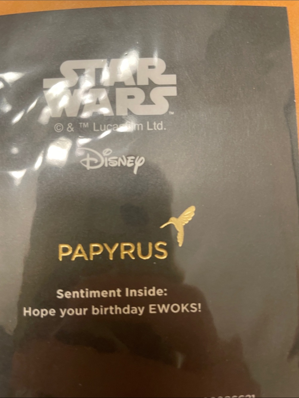 Papyrus x Star Wars Birthday Card Ewoks - Picture 6 of 9